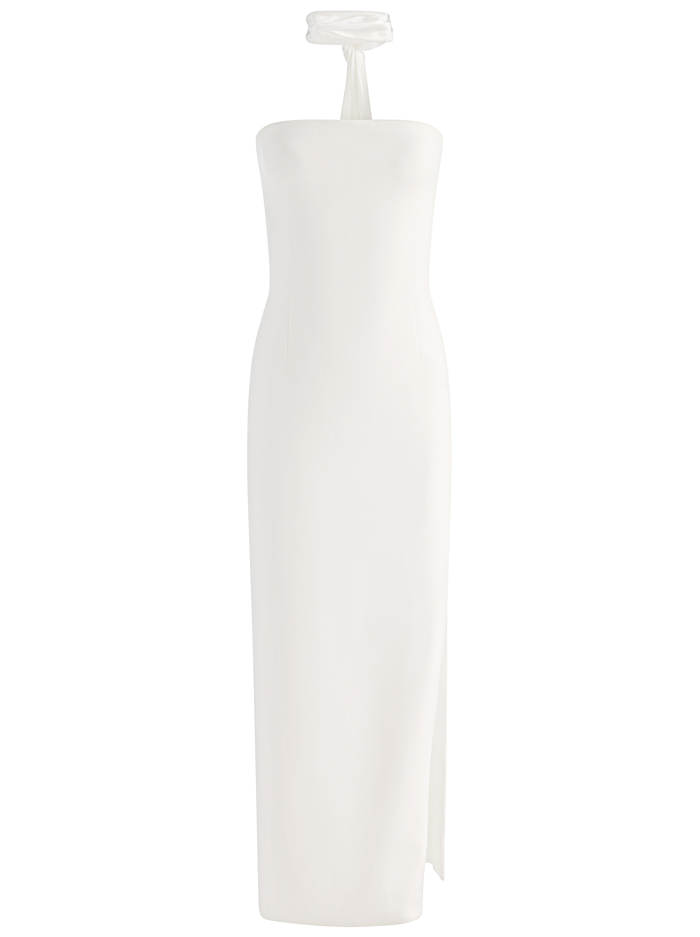 CHANA MAXI DRESS WITH SCARF - OFF WHITE image 5 - ALICE + OLIVIA