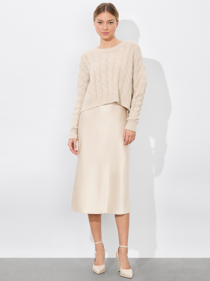 MAEVE SLIP SKIRT - CHINO image 1 - Alice And Olivia