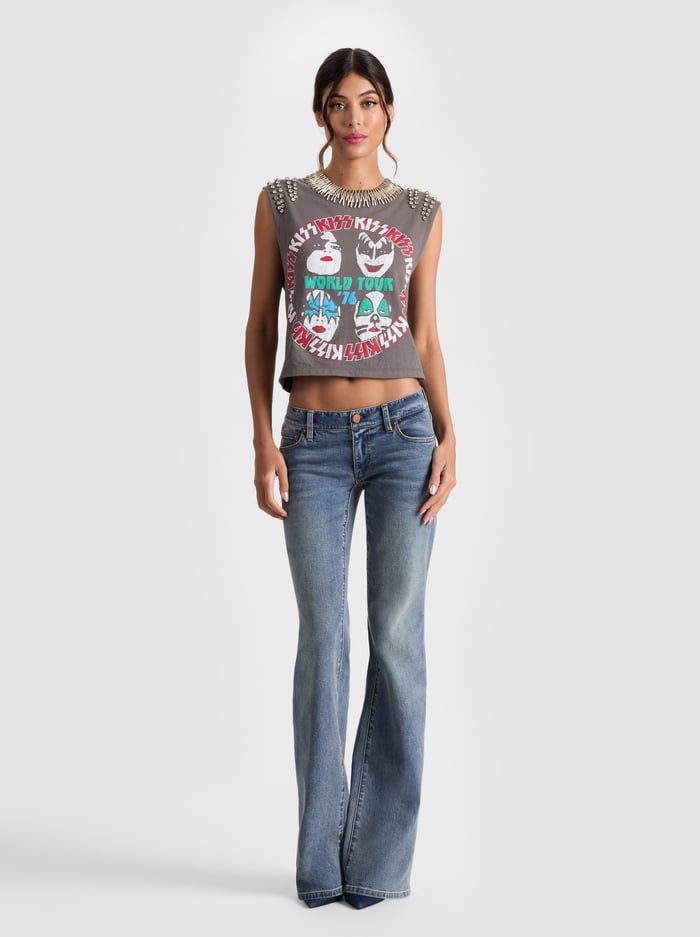 MICAH MUSCLE TANK - KISS WORLD TOUR image 1 - Alice And Olivia