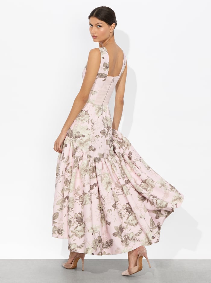 LILA STRUCTURED MIDI DRESS - MEADOW image 4 - Alice And Olivia