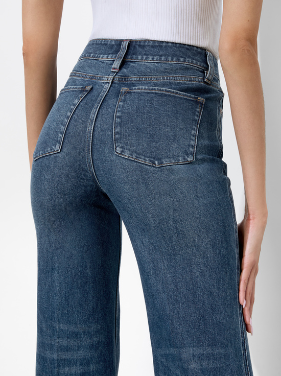 LOLA BLUE-MISSA EXPOSED BUTTON JEAN