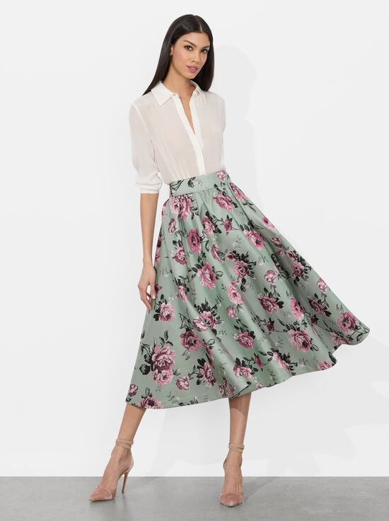 SAGE MULTI-NILDA VOLUMINOUS SKIRT