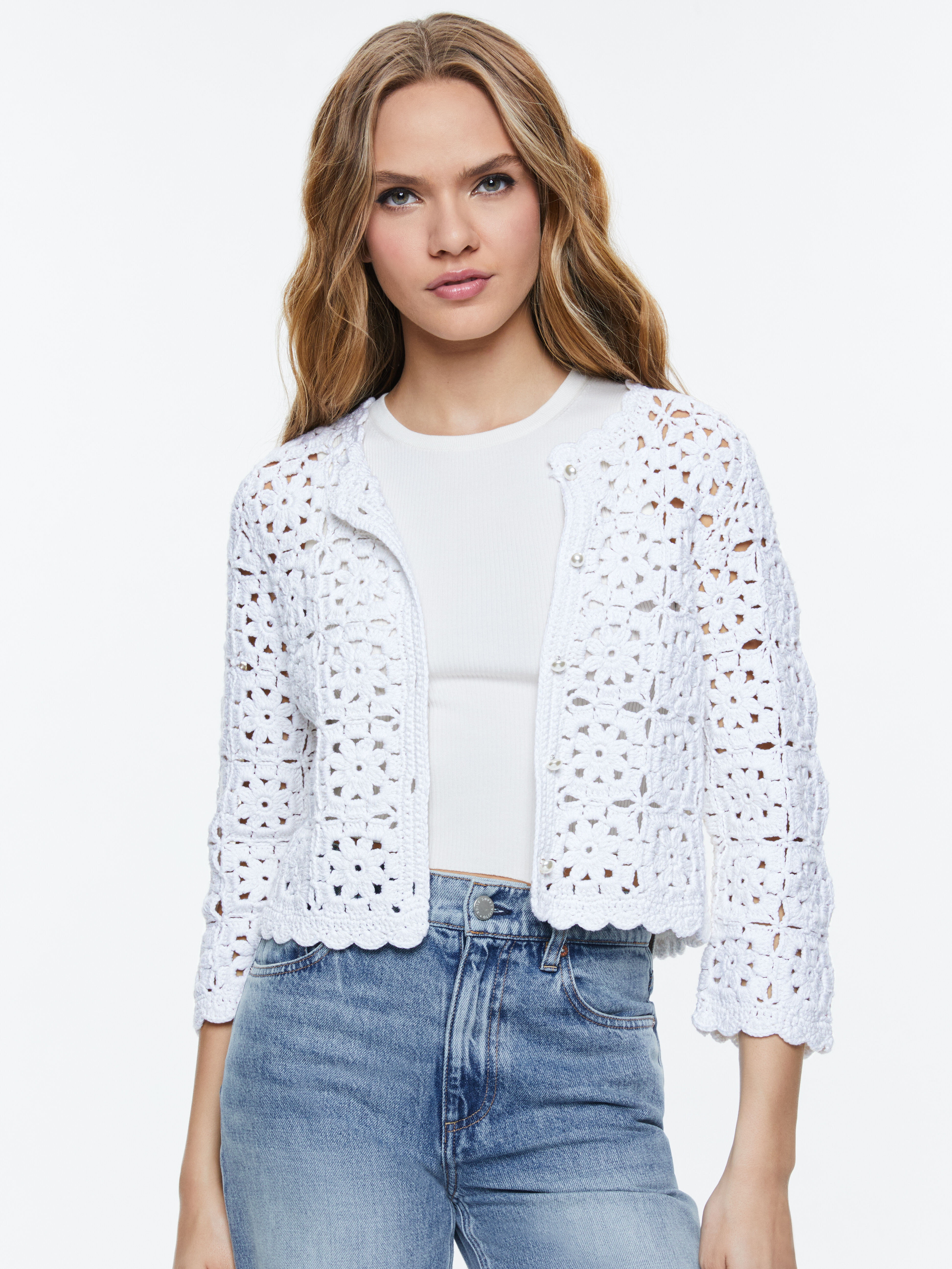 Alice olivia cardigan sales