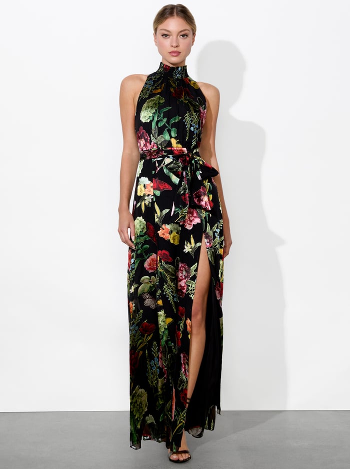 DITA MAXI DRESS - IN THE WIND FLORAL image 4 - Alice And Olivia