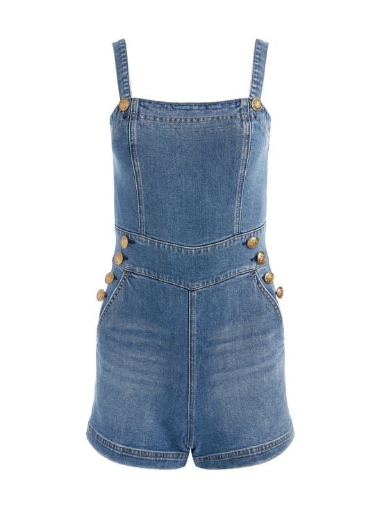LIVIA VINTAGE BLUE-VITA DENIM ROMPER