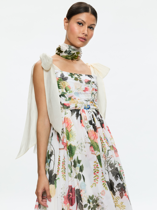 Lola Scarf In Blush Kiss | Alice + Olivia Lola Scarf In Blush Kiss | Alice + Olivia