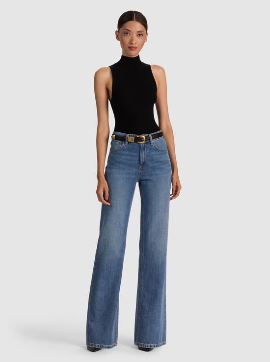 DARCEY WOOL SLEEVELESS TURTLENECK