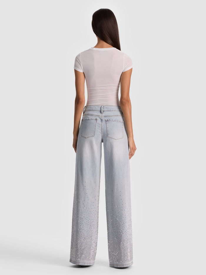 AMAZING EMBELLISHED JEAN - ROCKSTAR BLUE image 2 - Alice And Olivia