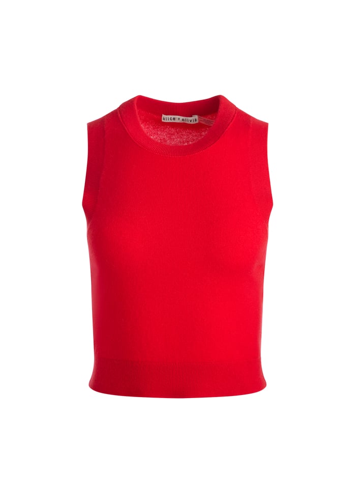 ARACELI SHELL - BRIGHT RUBY image 5 - Alice And Olivia