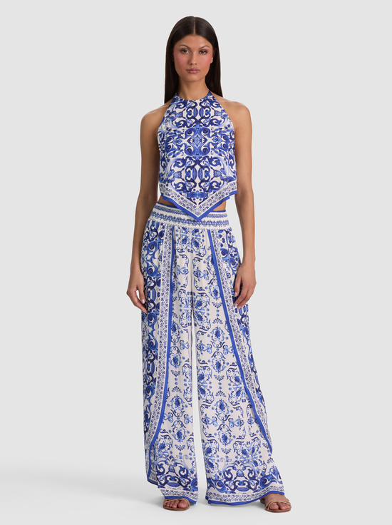 SOLSTICE-LARISSA OPEN PLEAT PANT