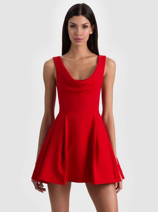 CHILI PEPPER-ESTRELLA MINI DRESS