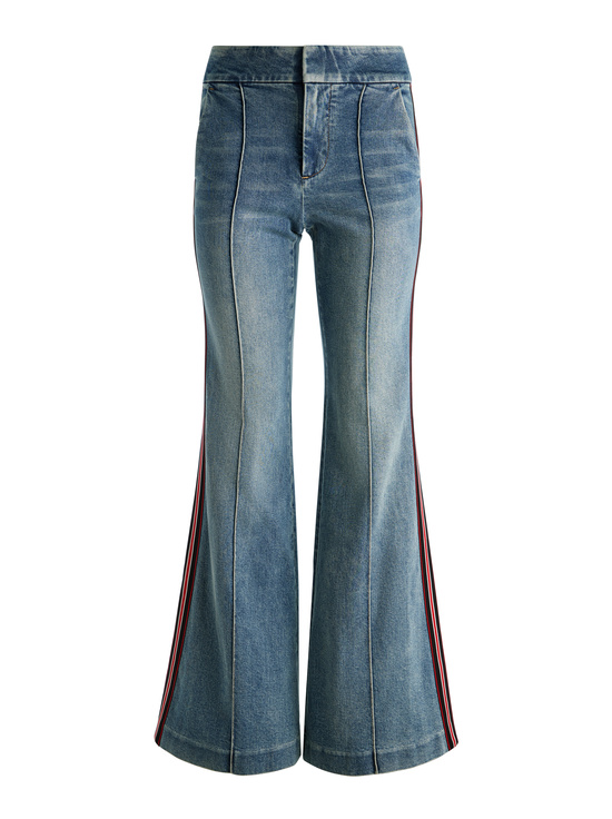 ALBERTINE BLUE-DYLAN STRIPED JEAN