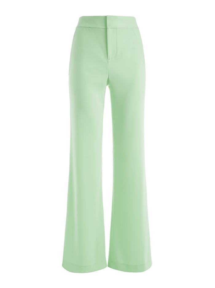 DEANNA HIGH WAISTED BOOTCUT PANT - SEAFOAM image 5 - Alice And Olivia