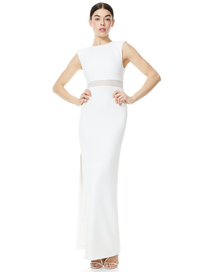 Whitley Sleeveless Gown | Alice And Olivia