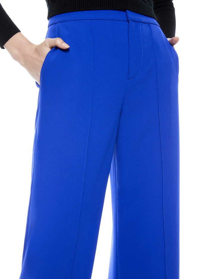 DYLAN HIGH WAISTED PANT - ULTRA MARINE image 3 - Alice And Olivia