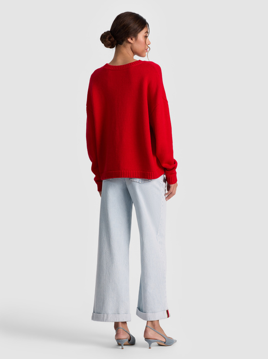 PERFECT RUBY-ENSLEY CREWNECK