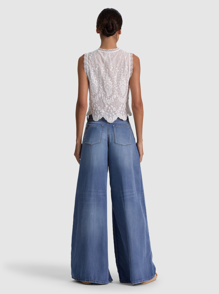 SIDNEY JEAN - FLORENCE VINTAGE BLUE image 2 - ALICE + OLIVIA