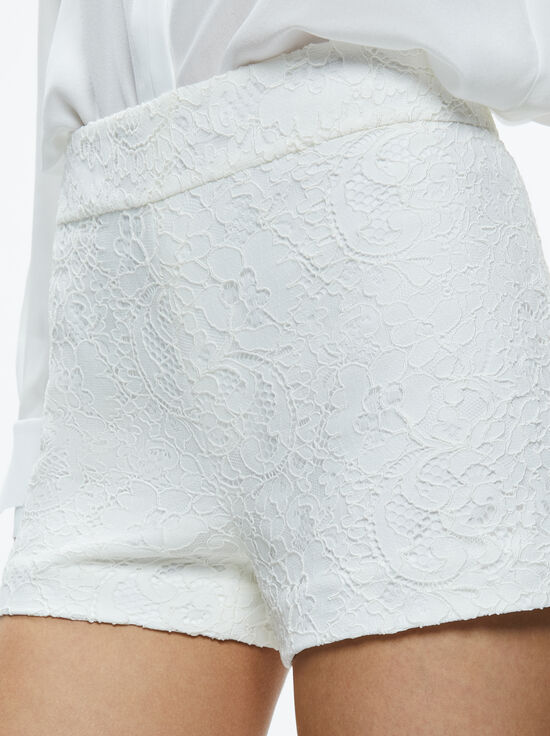 OFF WHITE-DUNN LACE SHORT