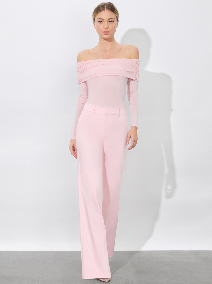 ALEXANDER TROUSER - SHELL PINK image 4 - Alice And Olivia