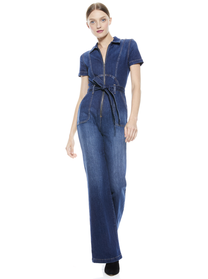 GORGEOUS WIDE LEG JUMPSUIT - LOVE TRAIN image 7 - Alice And Olivia