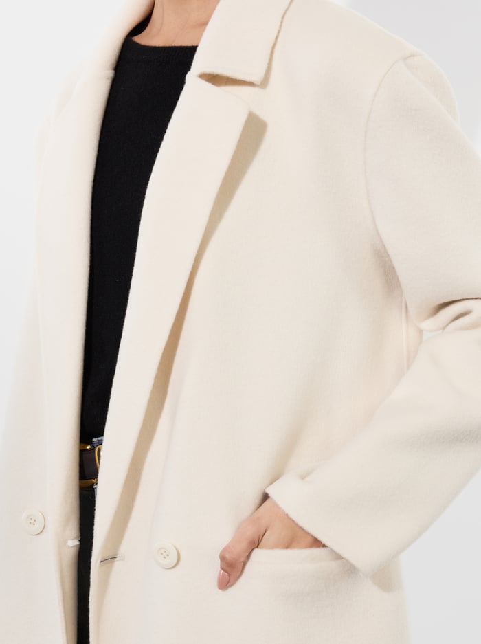 JIMMY COAT - OFF WHITE image 4 - Alice And Olivia