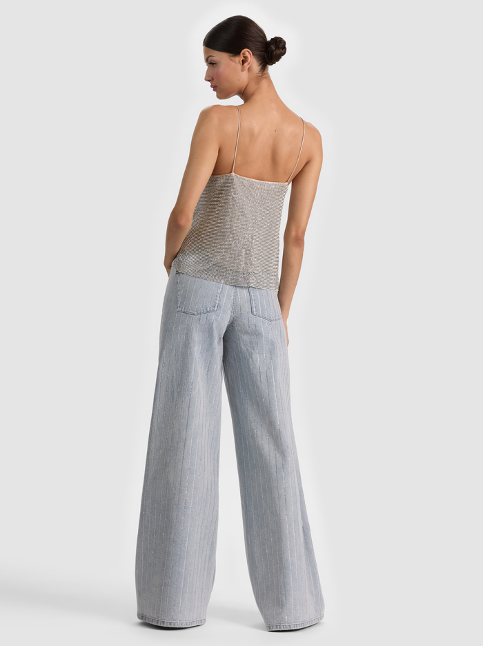 HARMON CHAINMAIL SLIP TANK - SILVER/CHAINMAIL image 2 - ALICE + OLIVIA