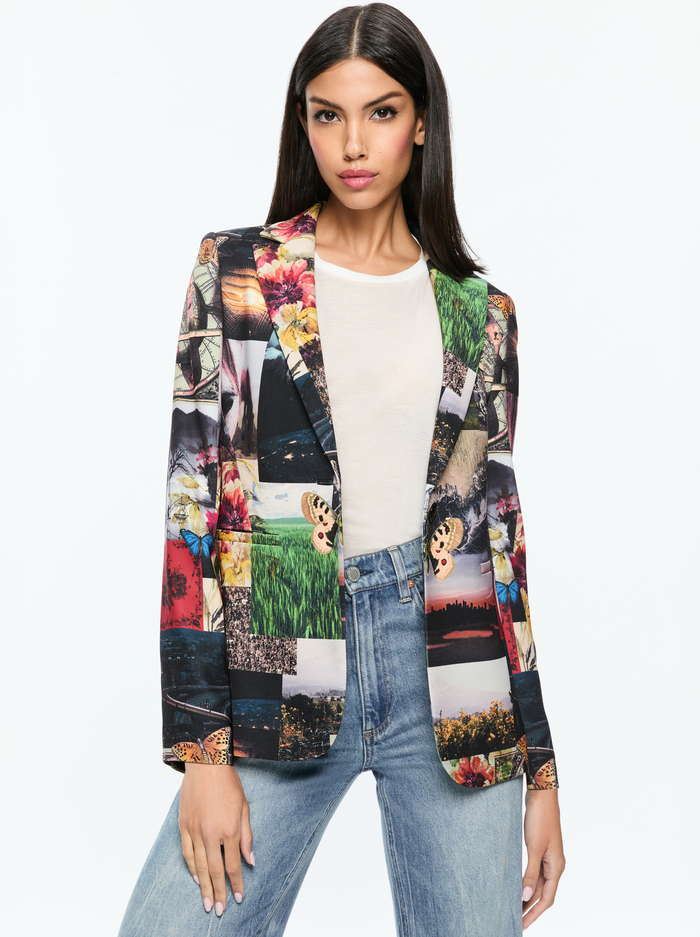 MACEY BLAZER - ECO FUSION - Alice And Olivia