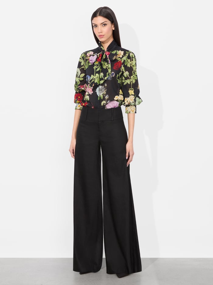 LLOYD SLIT SLEEVE BLOUSE - VENUS FLORAL image 4 - Alice And Olivia