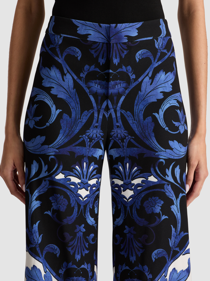 RONNIE WIDE LEG TROUSER - REGAL RETREAT image 4 - Alice And Olivia