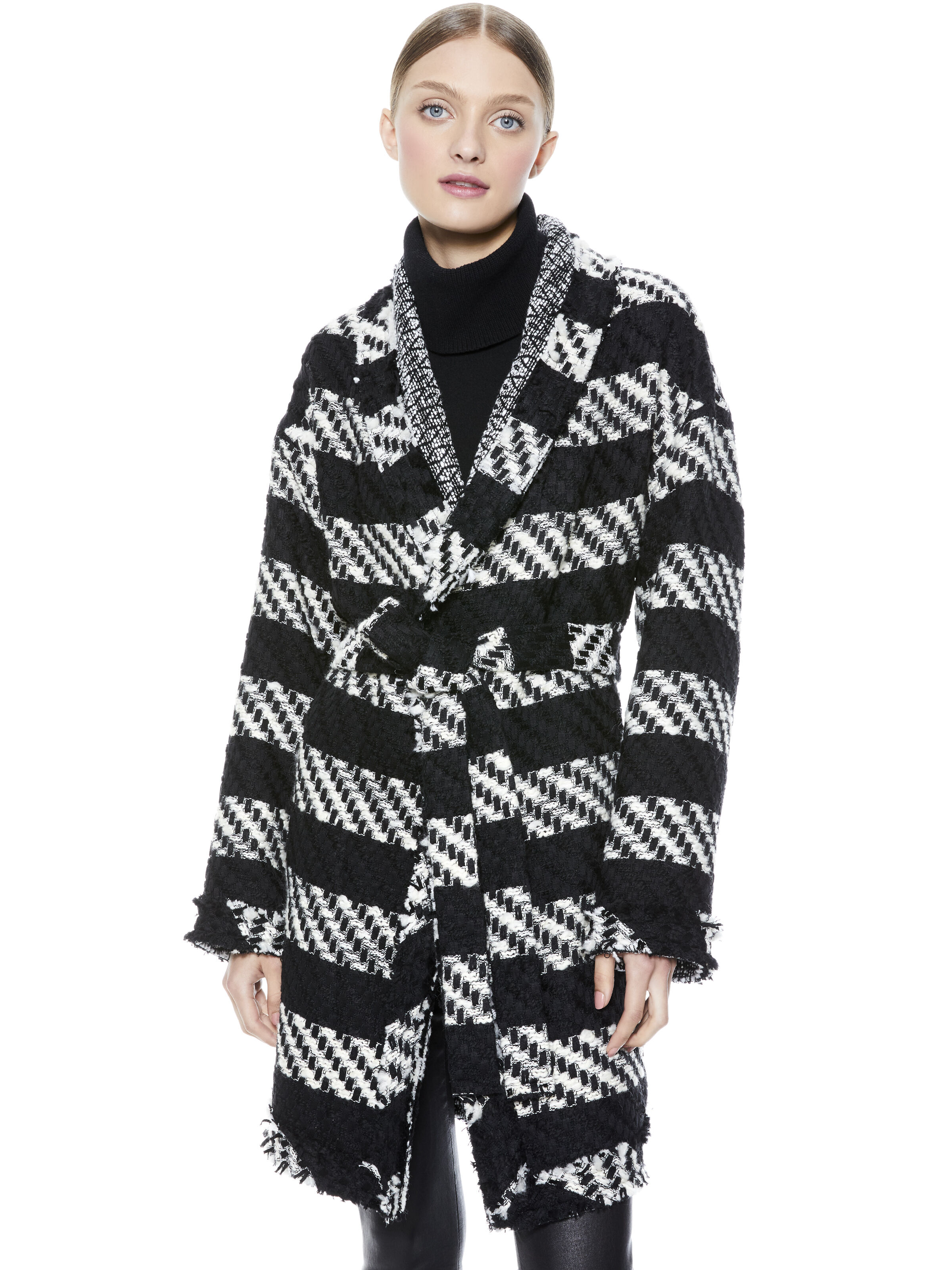 reversible sweater coat