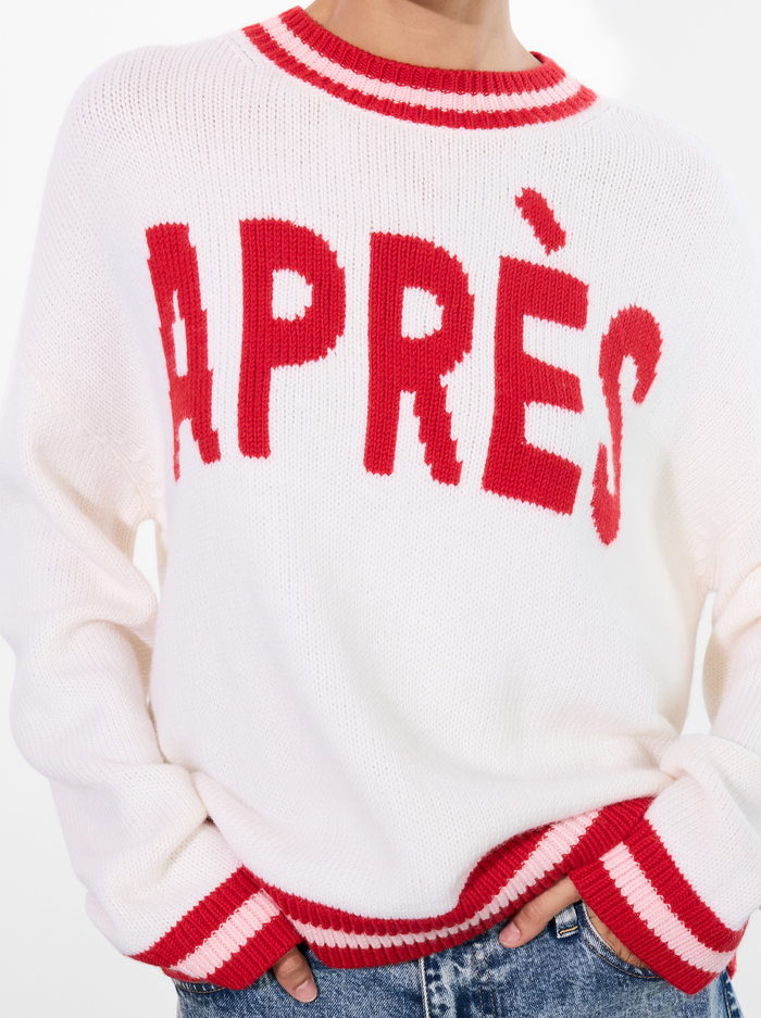 OGDEN PULLOVER - ECRU MULTI image 4 - Alice And Olivia
