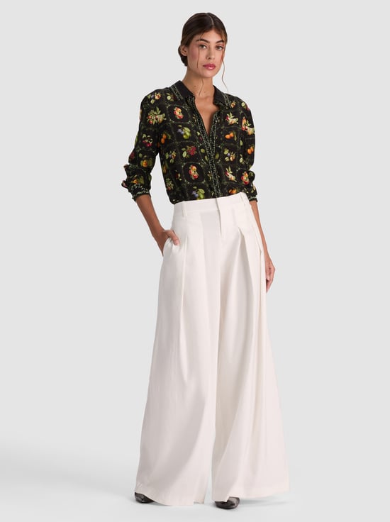 HARVEST-WILLA SILK BLOUSE