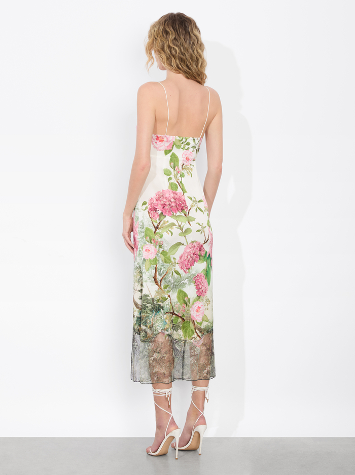 JULIETTA CUTAWAY LACE SLIP DRESS - ROSE WHISPER image 2 - Alice And Olivia