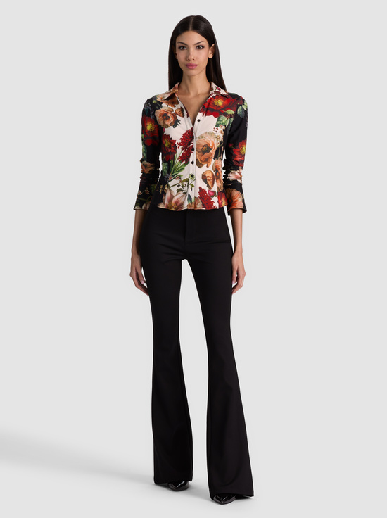 FREYA BUTTON DOWN TOP