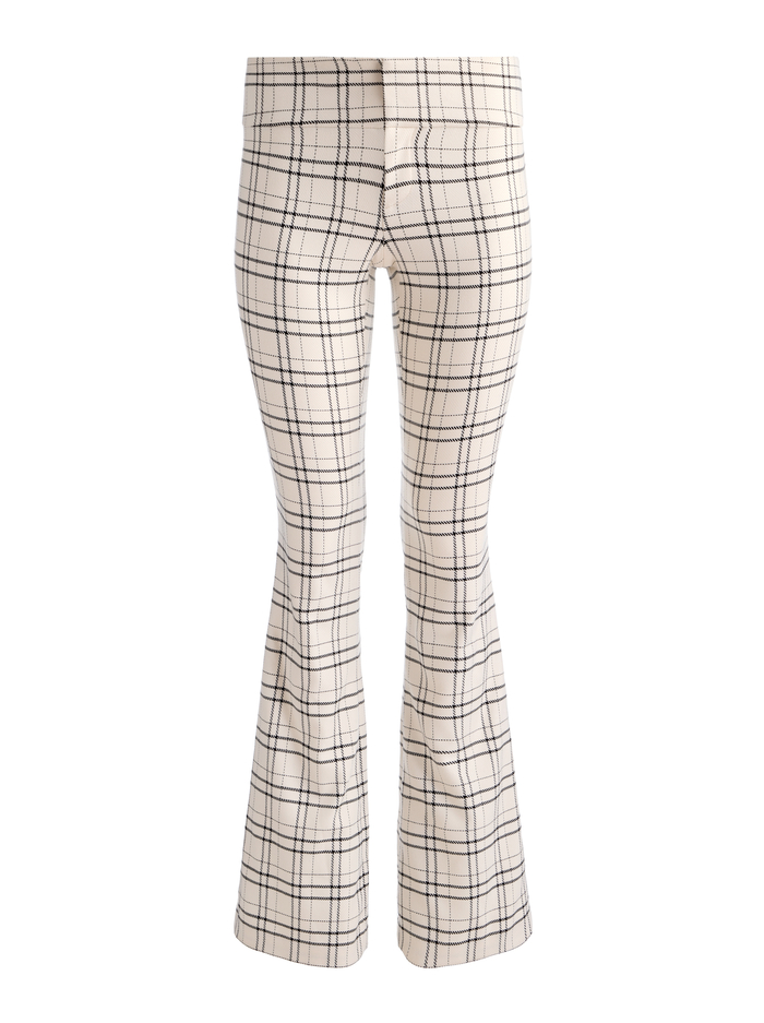 COOL GIRL PLAID-OLIVIA BOOTCUT PANT