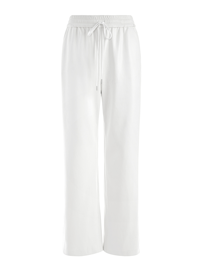 BENNY BAGGY PULL UP PANT - SOFT WHITE image 5 - Alice And Olivia