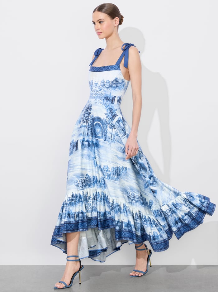 ROSALEE MAXI DRESS - CHATEAU image 5 - Alice And Olivia