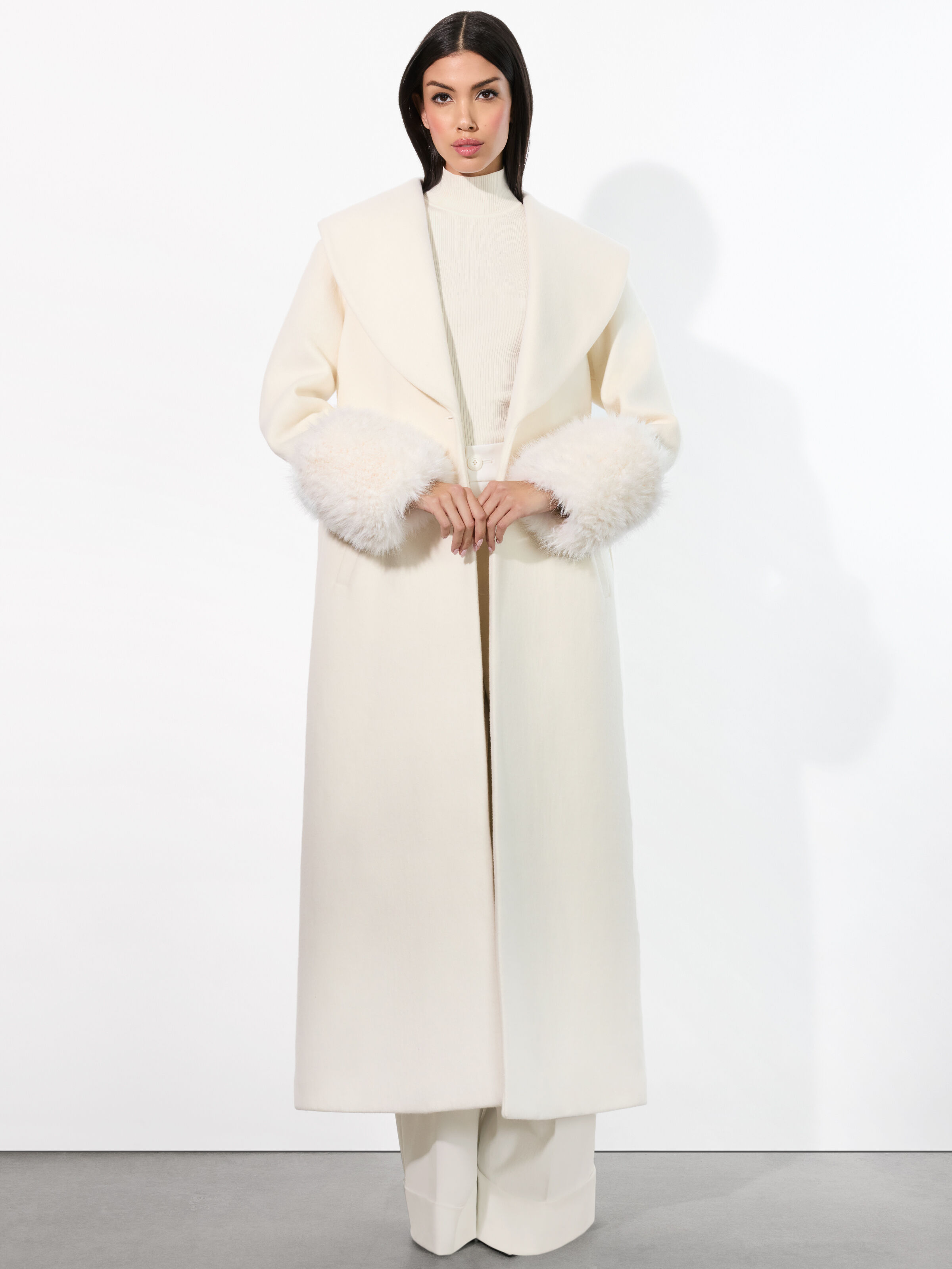 Andora Pullover In Black/soft White | Alice + Olivia