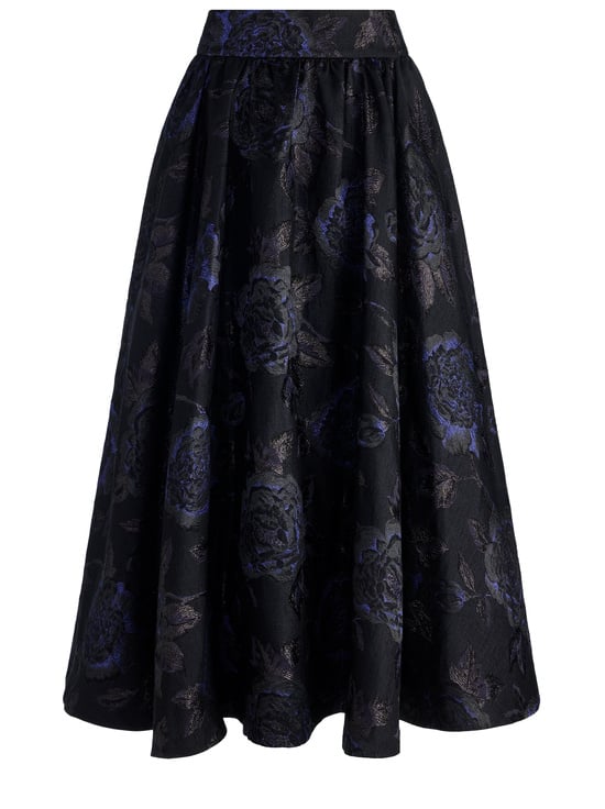 BLACK-NILDA VOLUMONOUS SKIRT