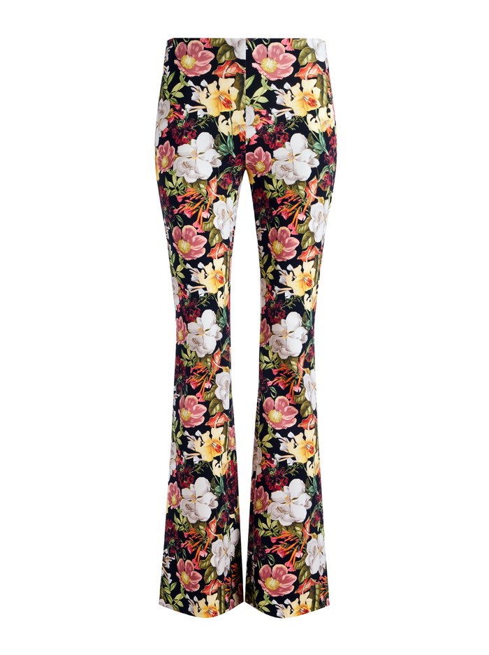 BRYNLEE BOOTCUT PANT - JUNIPER FLORAL BLACK image 4 - ALICE + OLIVIA