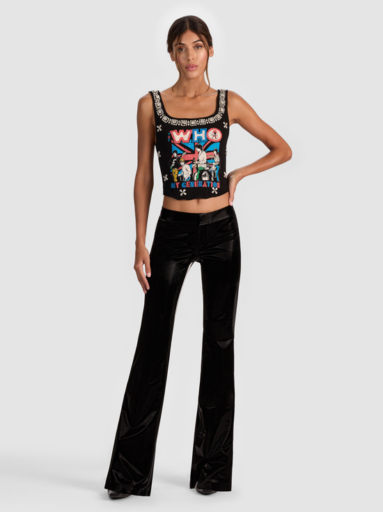 THE WHO-BRESLIN BAND TEE CORSET