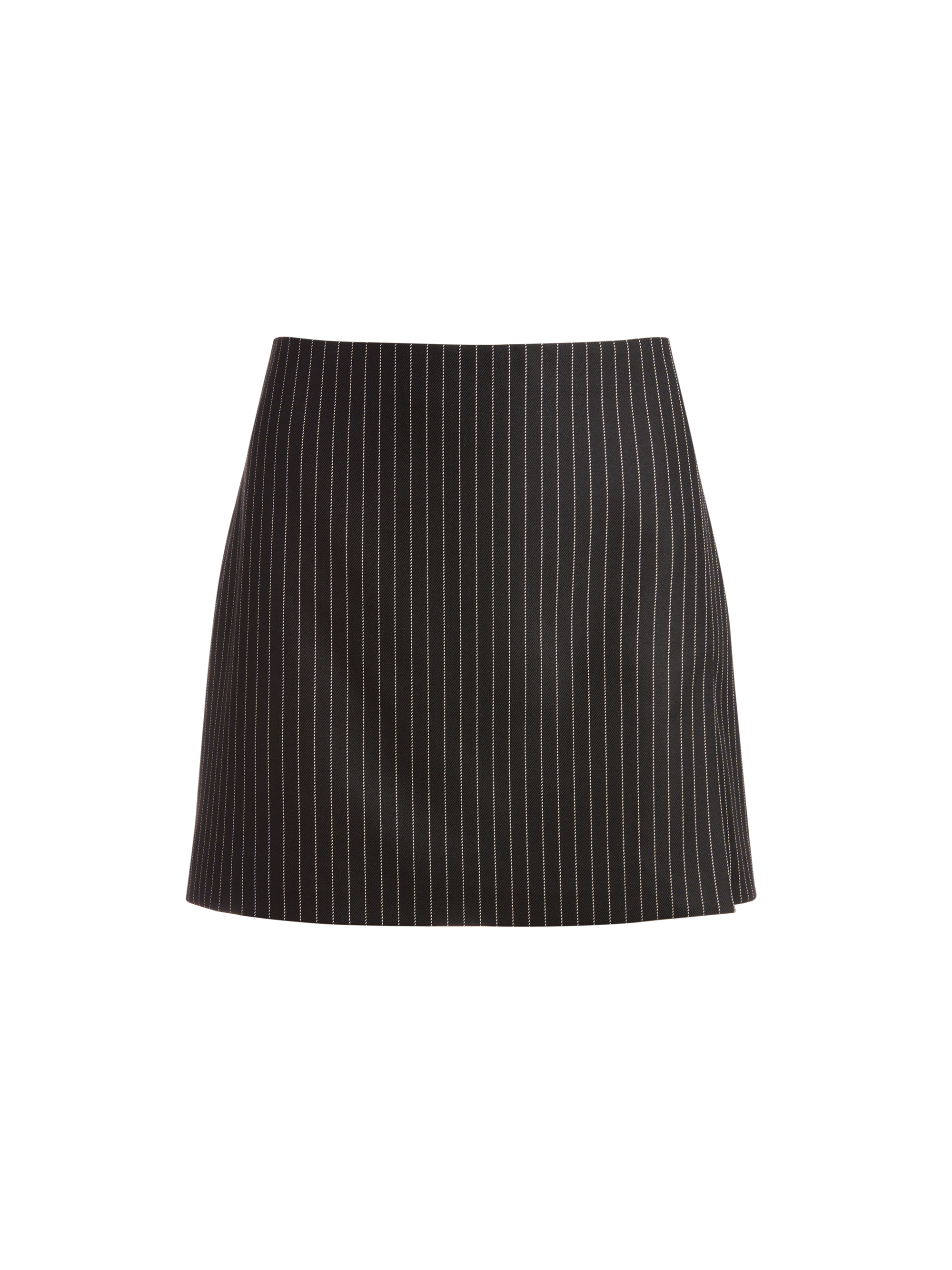 Darma High Waisted Mini Skirt In Pinstripe | Alice And Olivia