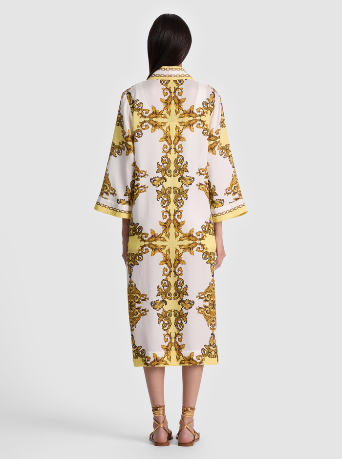 LYNN PRINTED ROBE - GOLDEN COAST image 2 - ALICE + OLIVIA