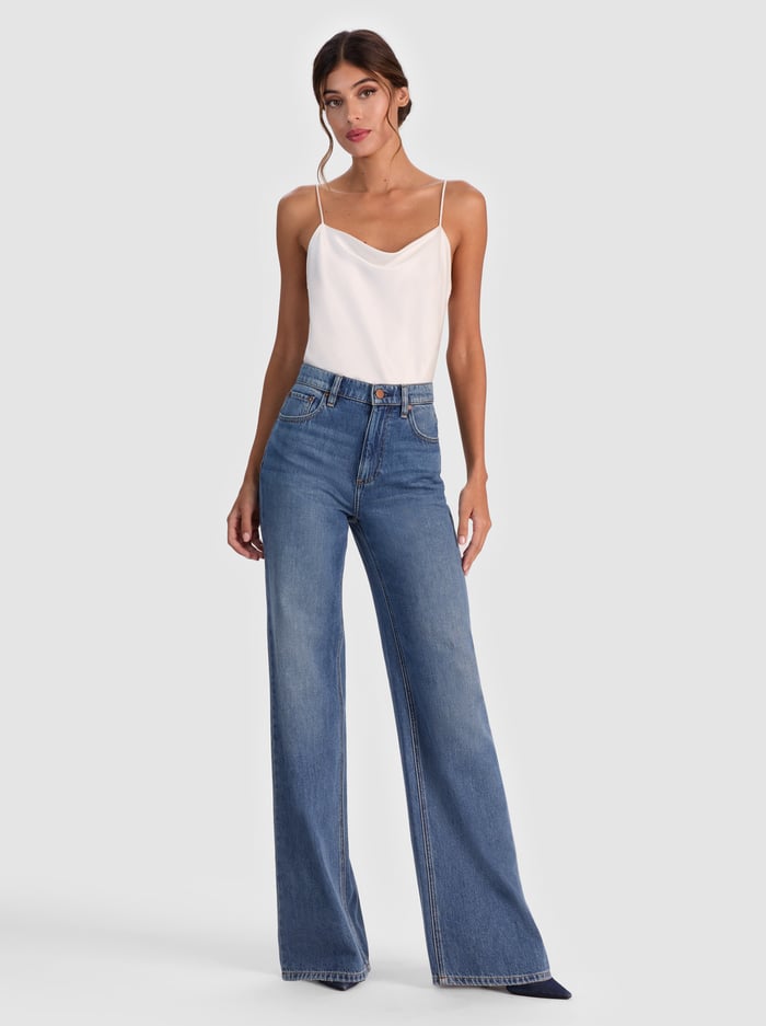 HARMON BODYSUIT - OFF WHITE image 1 - Alice And Olivia