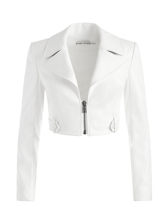 OFF WHITE-YARDLEY VEGAN JACKET