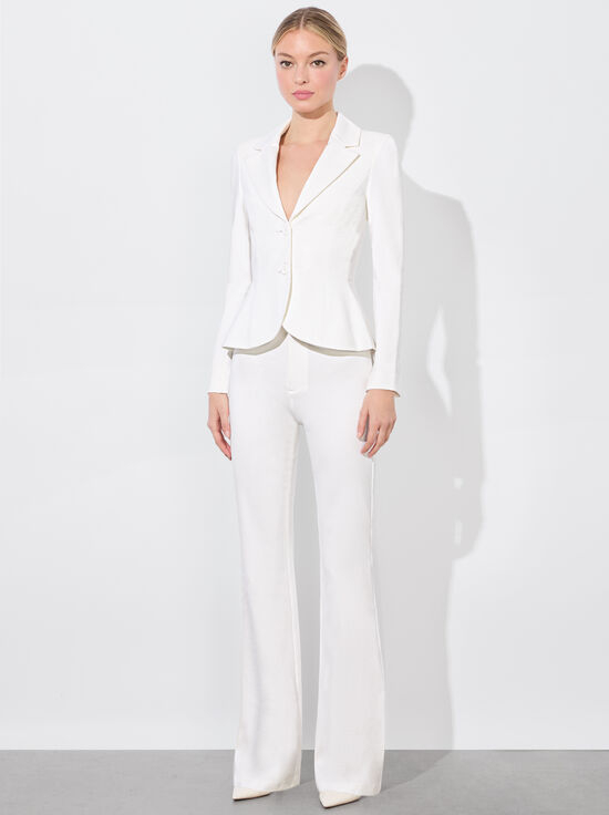 OFF WHITE-IANA SCULPTED BLAZER