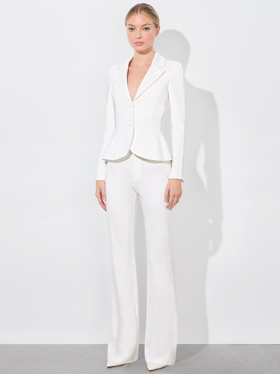 OFF WHITE-IANA SCULPTED BLAZER