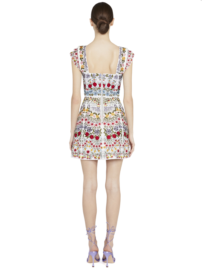 ROZ BEADED PARTY MINI DRESS - MULTI image 3 - Alice And Olivia