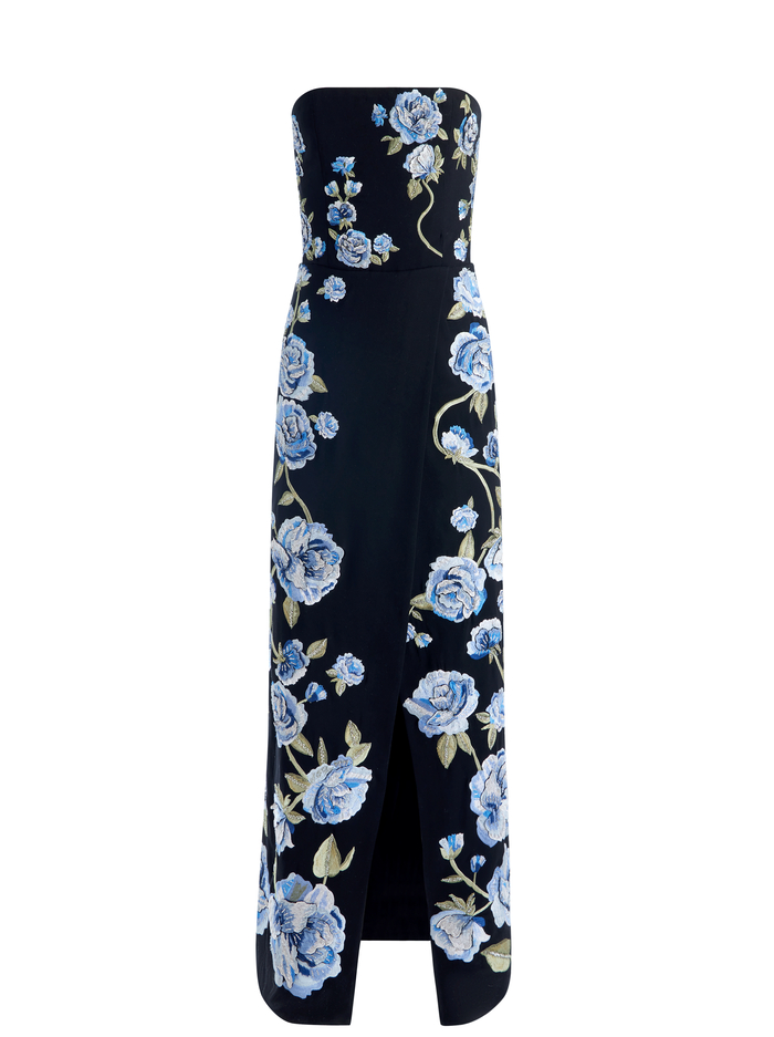 JERI OVERSKIRT ROMPER - BLACK image 5 - Alice And Olivia