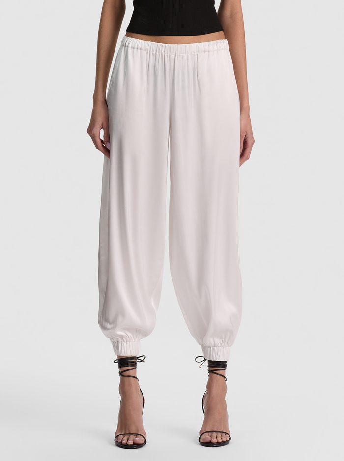 DECLAN PULL ON GENIE PANT - OFF WHITE - ALICE + OLIVIA